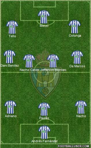 S.D. Ponferradina Formation 2012