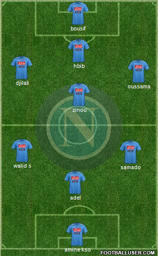 Napoli Formation 2012