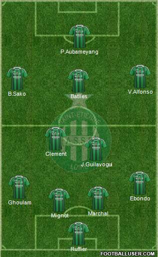 A.S. Saint-Etienne Formation 2012