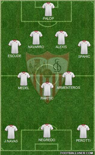 Sevilla F.C., S.A.D. Formation 2012