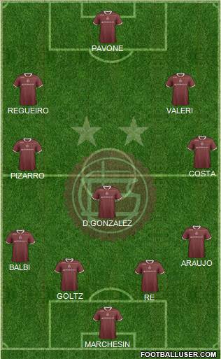 Lanús Formation 2012