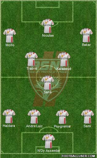 A.S. Nancy Lorraine Formation 2012