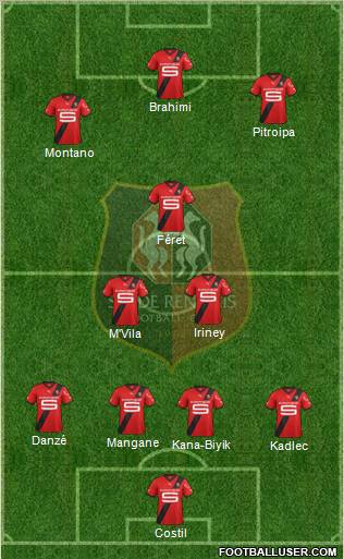 Stade Rennais Football Club Formation 2012