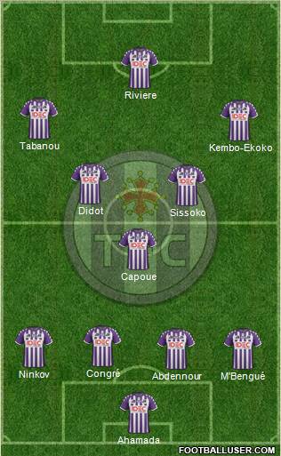 Toulouse Football Club Formation 2012