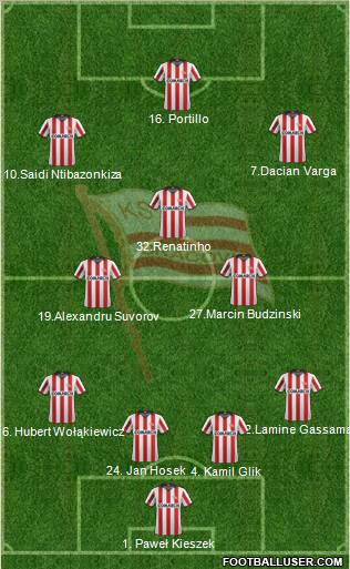 Cracovia Krakow Formation 2012