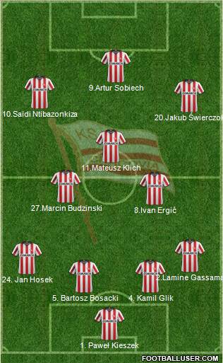 Cracovia Krakow Formation 2012