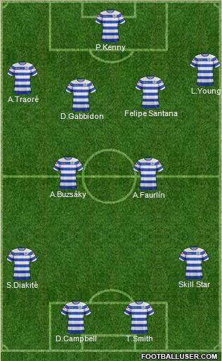 Queens Park Rangers Formation 2012