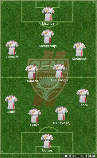 A.S. Nancy Lorraine Formation 2012