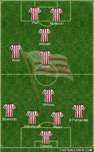 Cracovia Krakow Formation 2012