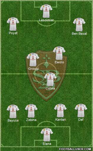 Stade Brestois 29 Formation 2012