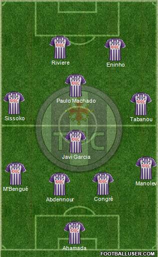 Toulouse Football Club Formation 2012