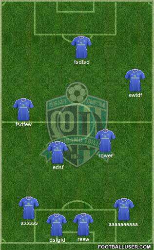 Dinamo Tbilisi Formation 2012