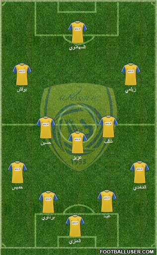 Al-Nassr (KSA) Formation 2012