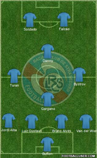 Racing Club de Strasbourg-Football Formation 2012