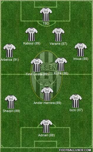 Siena Formation 2012