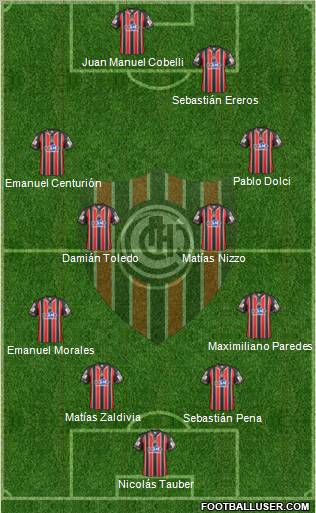 Chacarita Juniors Formation 2012