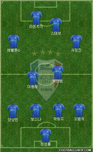 Suwon Samsung Blue Wings Formation 2012