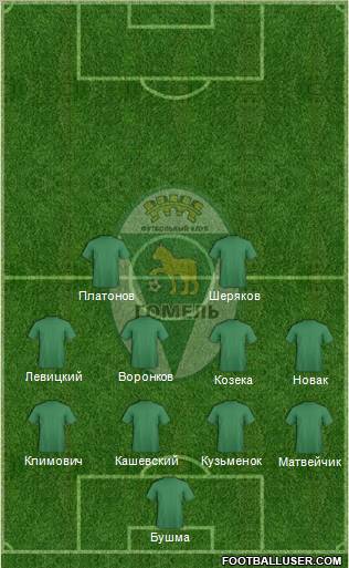 FC Gomel Formation 2012