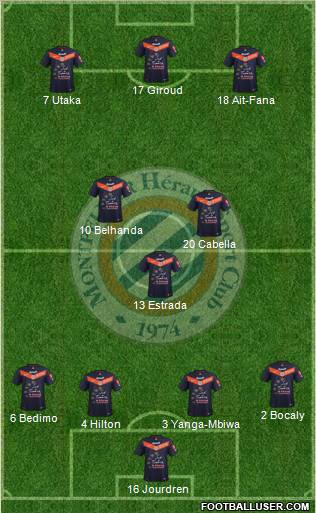 Montpellier Hérault Sport Club Formation 2012