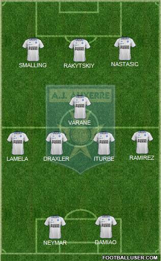 A.J. Auxerre Formation 2012