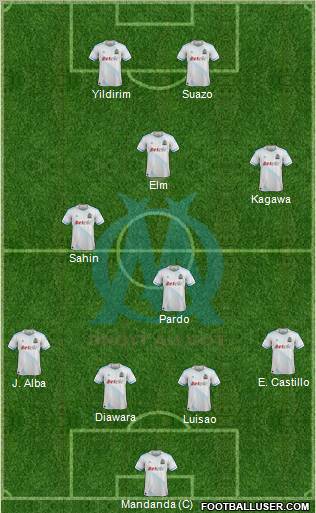 Olympique de Marseille Formation 2012