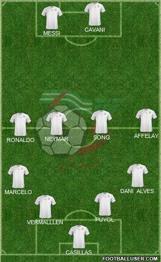 Algeria Formation 2012