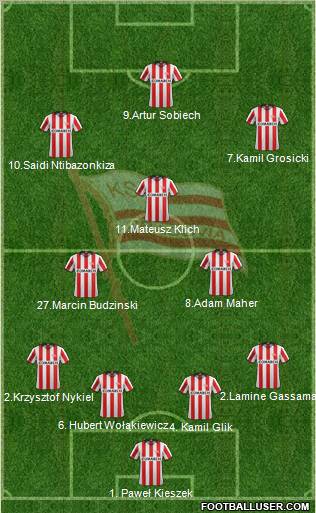 Cracovia Krakow Formation 2012