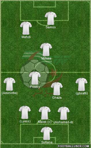 Algeria Formation 2012