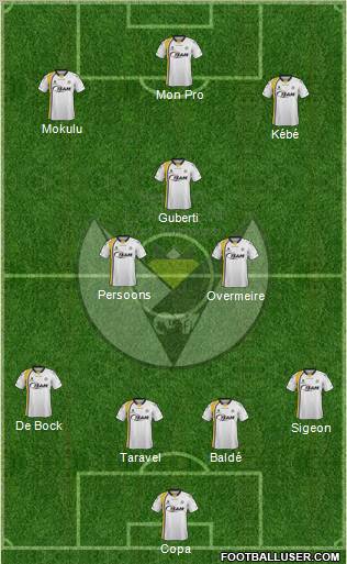 Sporting Lokeren OVl Formation 2012