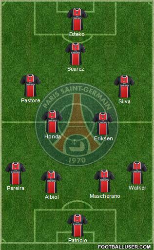 Paris Saint-Germain Formation 2012