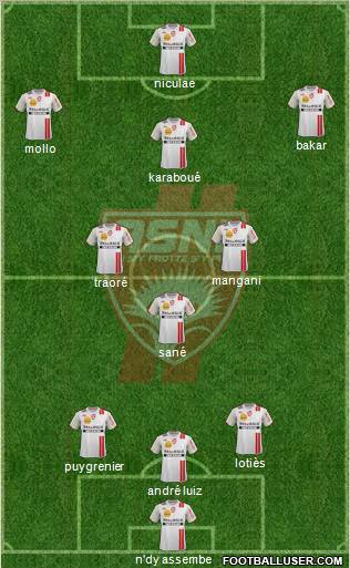 A.S. Nancy Lorraine Formation 2012