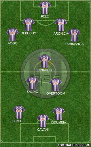 Toulouse Football Club Formation 2012