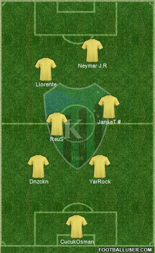 Kocaelispor Formation 2012