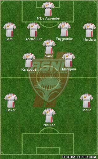 A.S. Nancy Lorraine Formation 2012