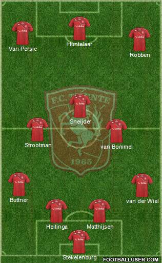 FC Twente Formation 2012