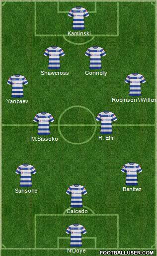 Queens Park Rangers Formation 2012