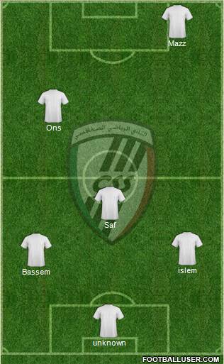 Club Sportif Sfaxien Formation 2012