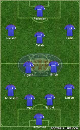 Vålerenga Fotball Formation 2012