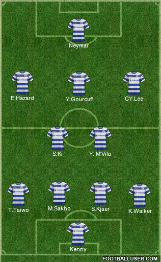 Queens Park Rangers Formation 2012