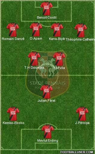 Stade Rennais Football Club Formation 2012