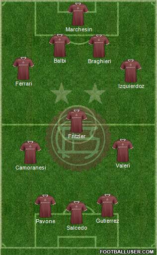 Lanús Formation 2012