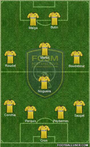 FC Sochaux-Montbéliard Formation 2012