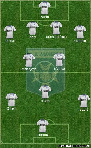 A.J. Auxerre Formation 2012