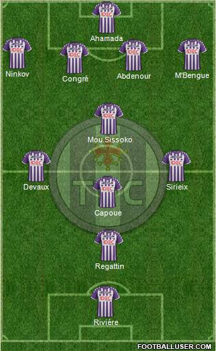 Toulouse Football Club Formation 2012