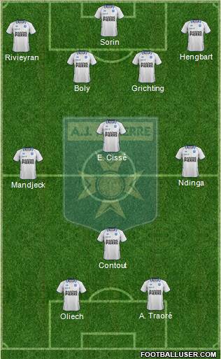 A.J. Auxerre Formation 2012