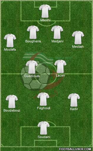 Algeria Formation 2012