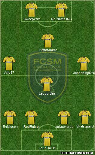 FC Sochaux-Montbéliard Formation 2012