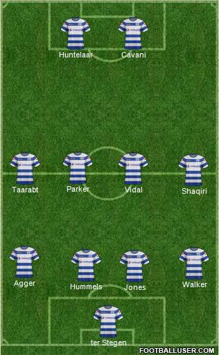 Queens Park Rangers Formation 2012