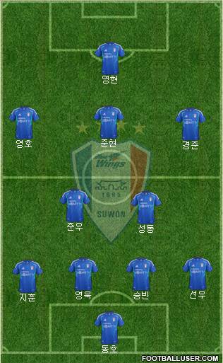 Suwon Samsung Blue Wings Formation 2012