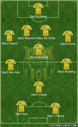 FC Nantes Formation 2012